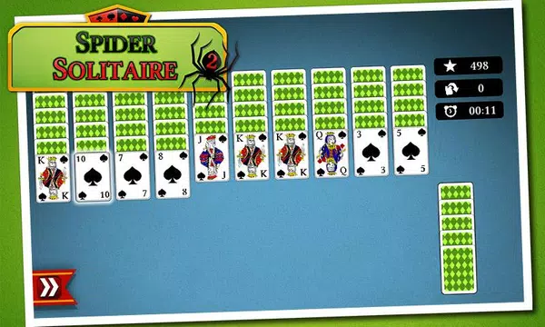 Spider Solitaire 2 screenshot 1