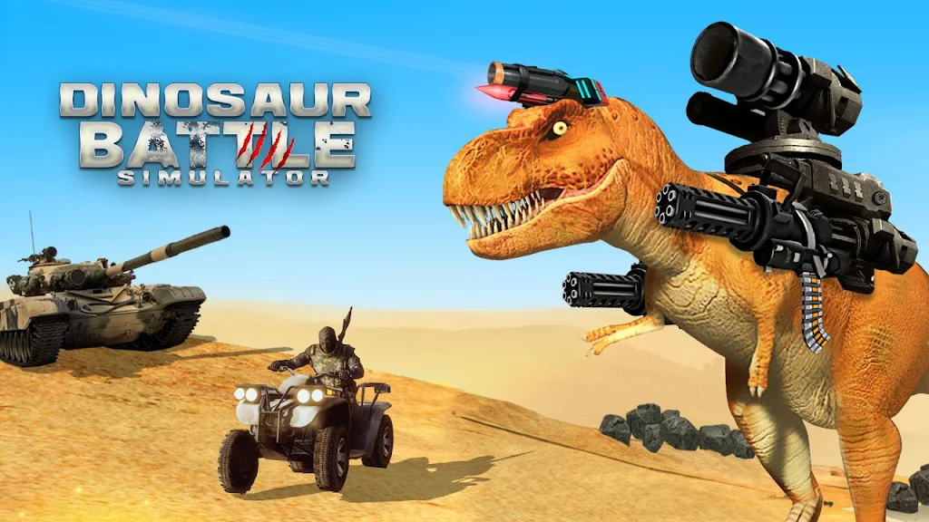 Dinosaur Battle Simulator screenshot 1