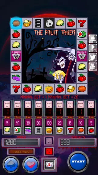 The Fruit Taker slot machine screenshot 1