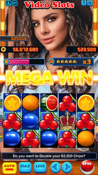 Star girl casino slots screenshot 2