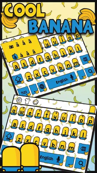 Yellow Brothers Anime Keyboard screenshot 1