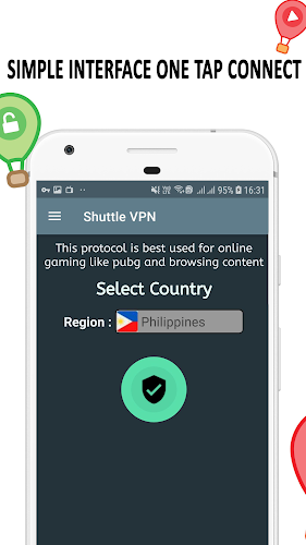 Shuttle VPN screenshot 1