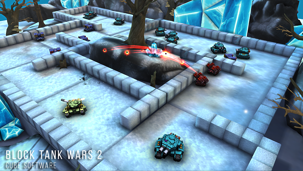 Block Tank Wars 2 Mod screenshot 3