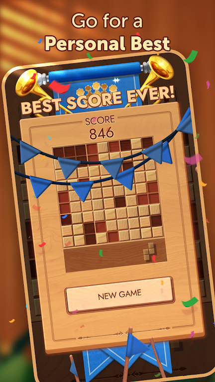 Woodoku - Free & Classic Block Puzzle screenshot 4