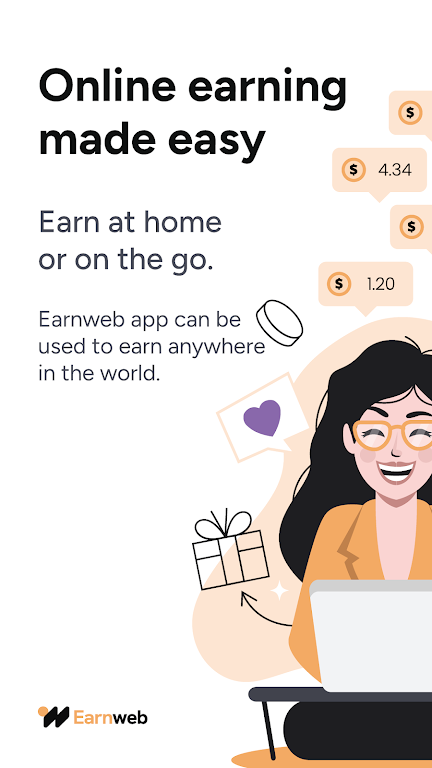 Earnweb: Earning app & website screenshot 1