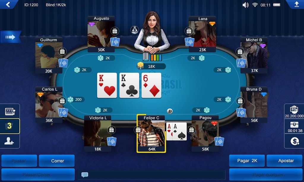 Poker Brasil HD screenshot 2