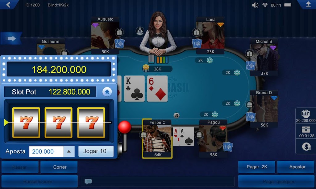 Poker Brasil HD screenshot 4