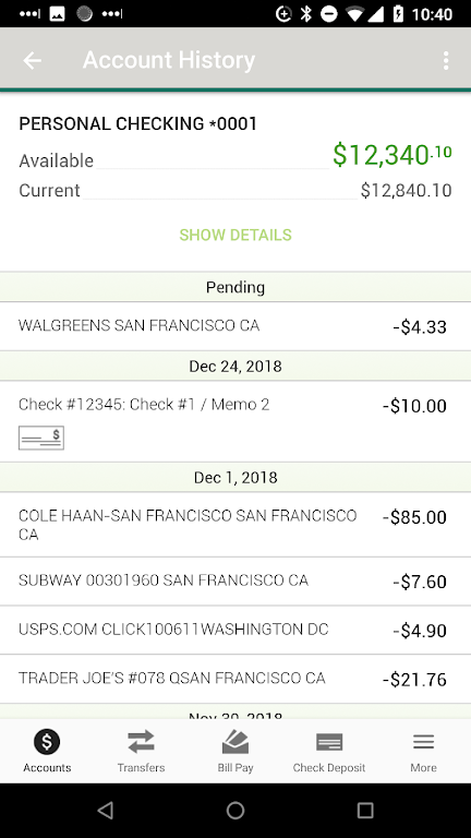 TransWest Mobile Banking screenshot 2