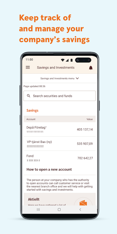 Savings Bank corporate screenshot 2