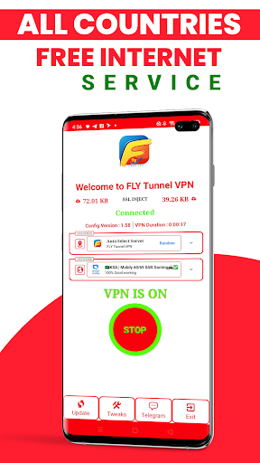 Fly Tunnel VPN screenshot 1