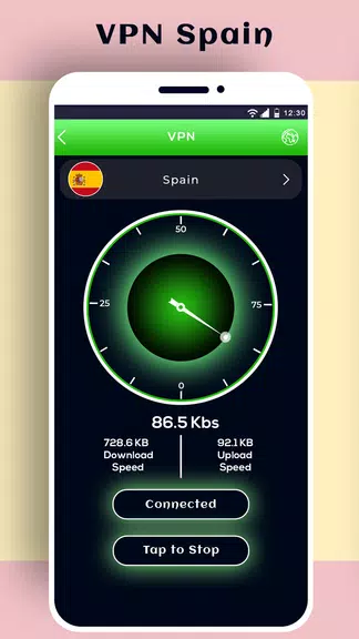 Spain VPN - Free VPN Proxy screenshot 3