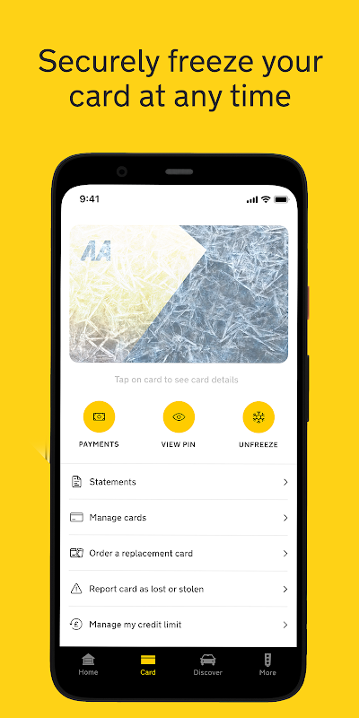 AA Credit Card screenshot 1