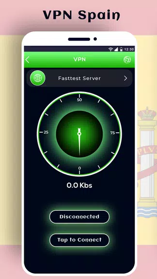 Spain VPN - Free VPN Proxy screenshot 1