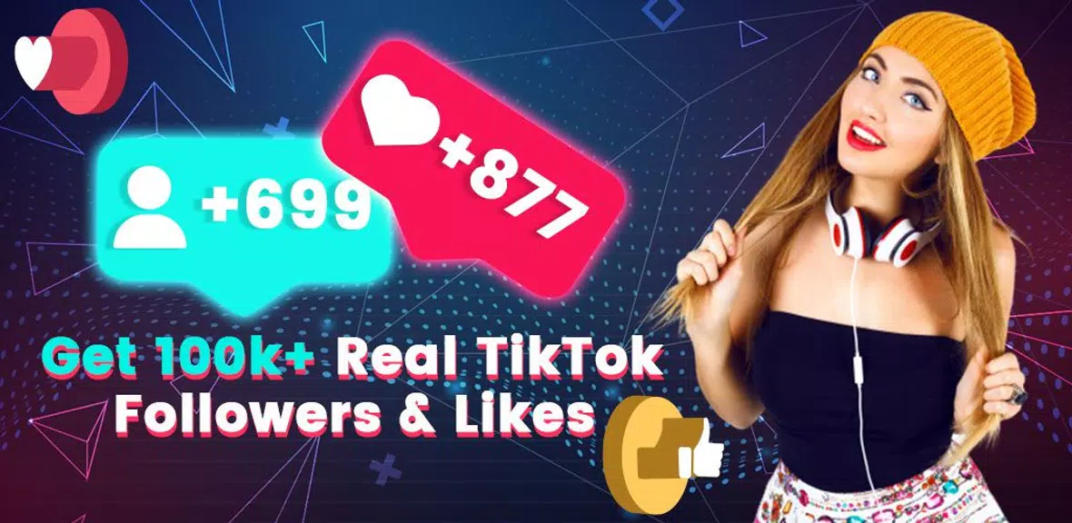 GoTok - Tik followers, Real fans & likes screenshot 1