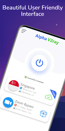 Alpha V2ray - Tunnel VPN screenshot 1