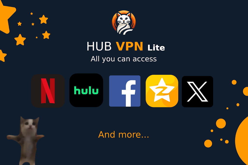 Hub VPN Lite screenshot 2