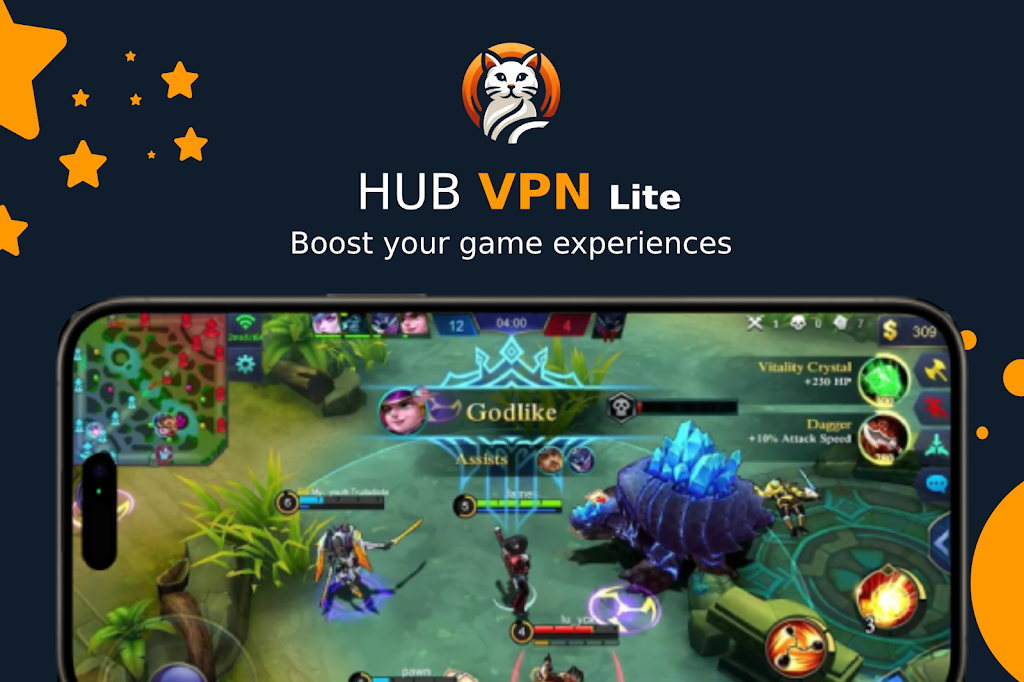 Hub VPN Lite screenshot 1