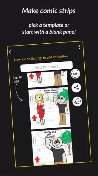 Frameless Comics and Meme Maker screenshot 4