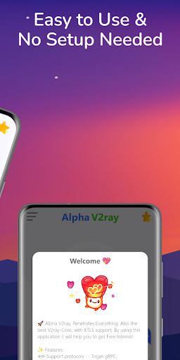 Alpha V2ray - Tunnel VPN screenshot 2