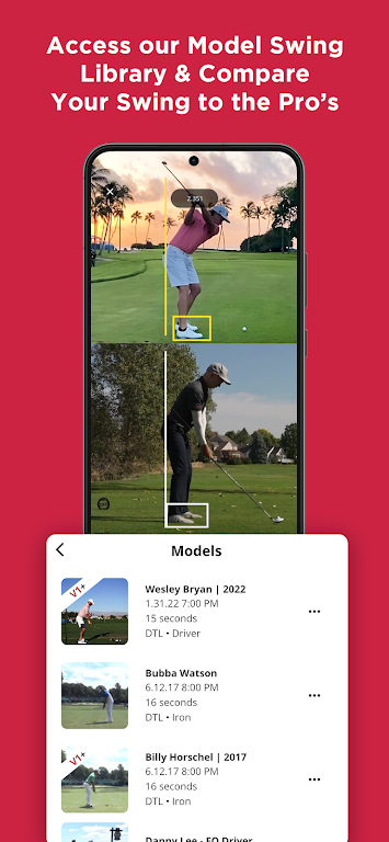 V1 Golf: Golf Swing Analyzer screenshot 3