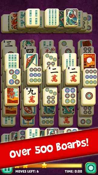 Mahjong Path Solitaire - Free Tile Matching Game screenshot 2