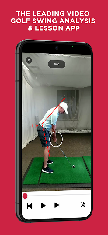 V1 Golf: Golf Swing Analyzer screenshot 1