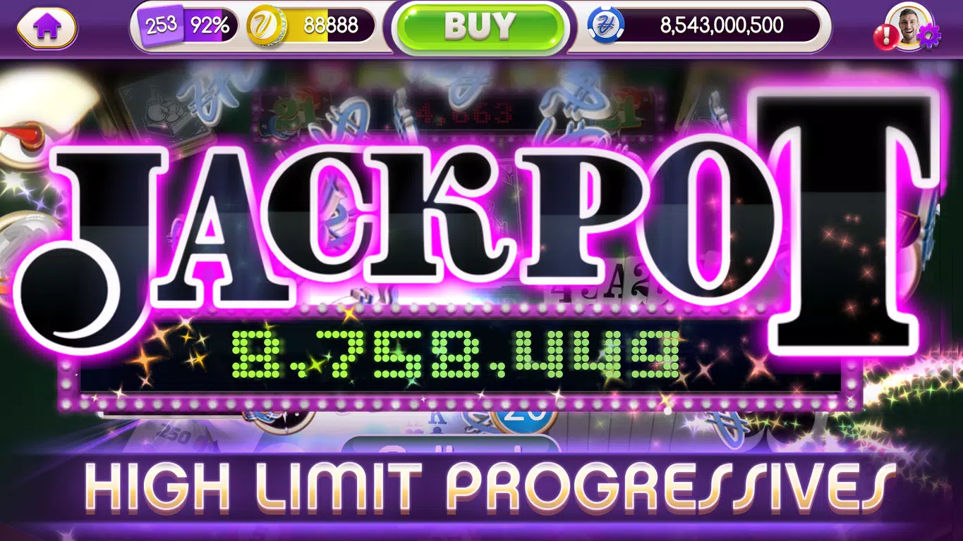 myVEGAS BlackJack 21 Card Game screenshot 1