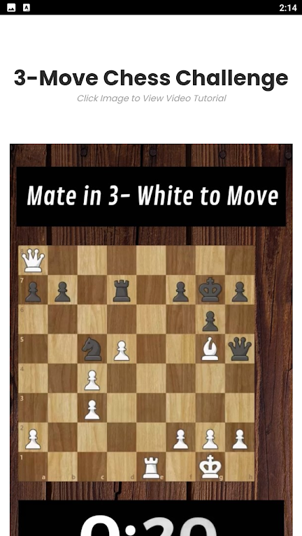 3-Move Chess Challenge screenshot 1