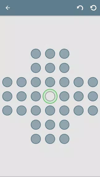 Peg Solitaire - Puzzle Game screenshot 1