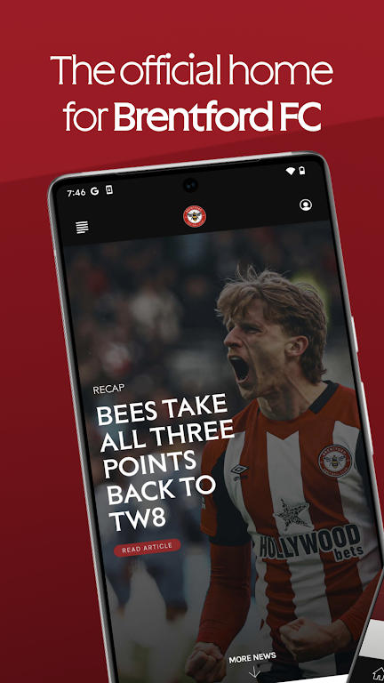 Brentford FC Official screenshot 1