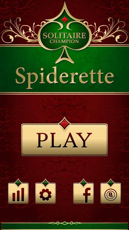 Spiderette Champion HD screenshot 1