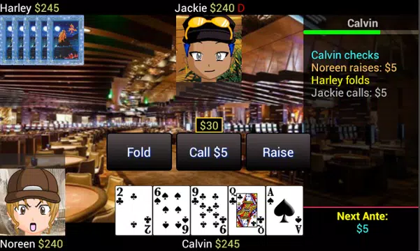 Super Five Card Draw Poker screenshot 2