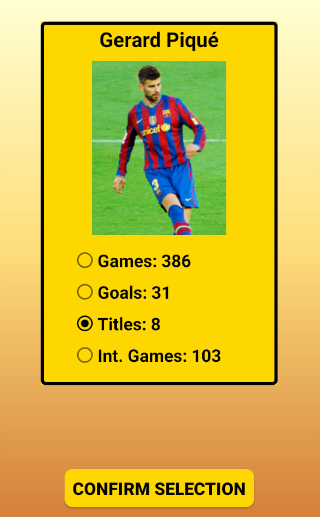 Primera División Card Game screenshot 2