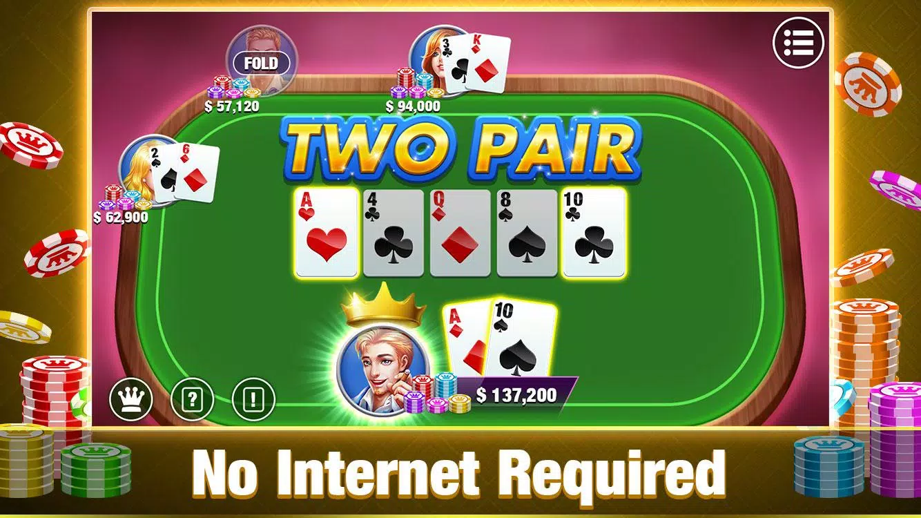 Texas Holdem Poker Offline screenshot 2