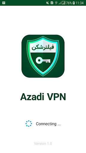 فیلترشکن پرسرعت وقوی Azadi VPN screenshot 1