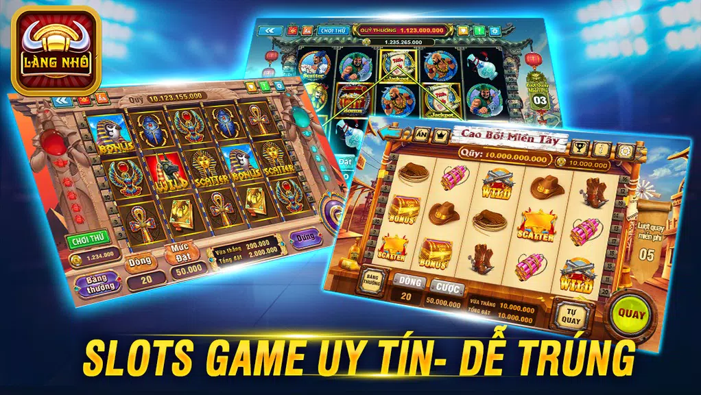 Làng Nhô- Nổ Hũ Quay slot screenshot 2