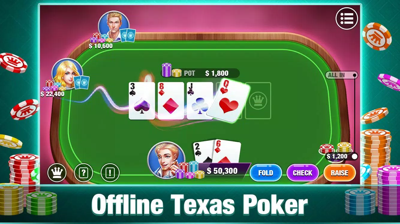 Texas Holdem Poker Offline screenshot 1