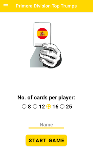 Primera División Card Game screenshot 1