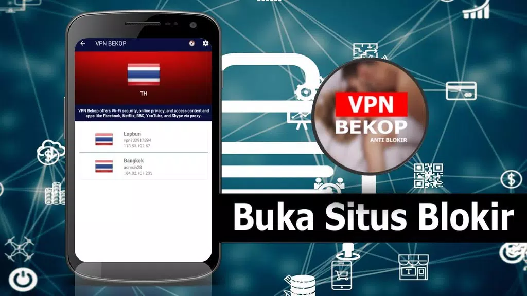 VPN Bekop Anti Blokir screenshot 4