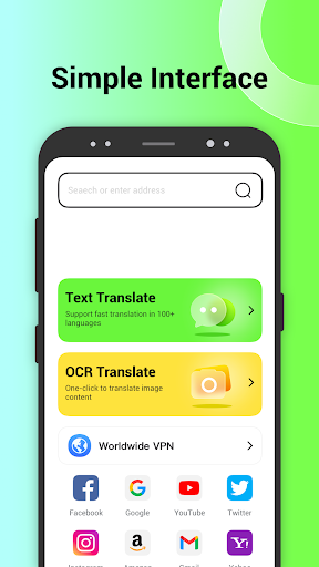 100+ browser & translator VPN screenshot 4