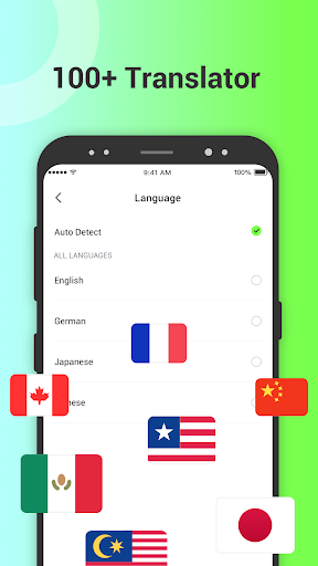 100+ browser & translator VPN screenshot 3