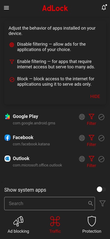 AdLock for Android screenshot 3