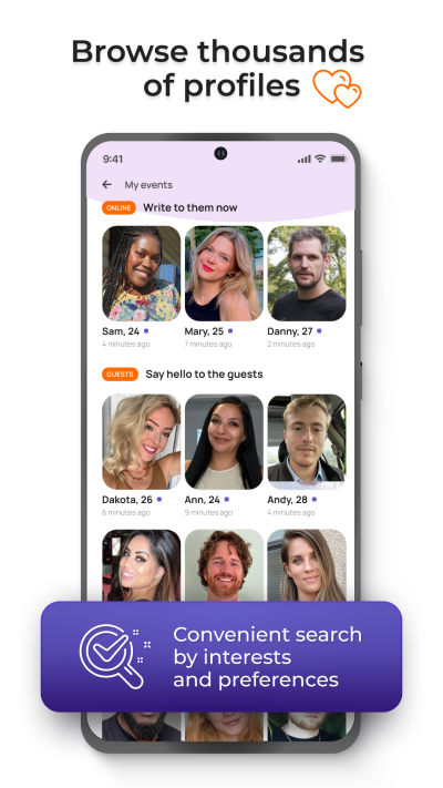 Dating and Chat - iHappy screenshot 3