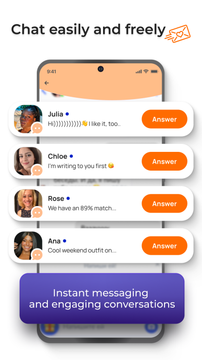 Dating and Chat - iHappy screenshot 1