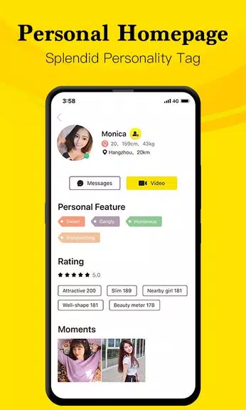 WhenChat-Video Chat & Date and Meet Nearby People screenshot 3