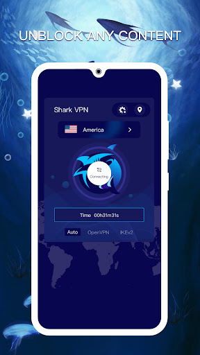 Shark VPN-fast VPN for privacy screenshot 2