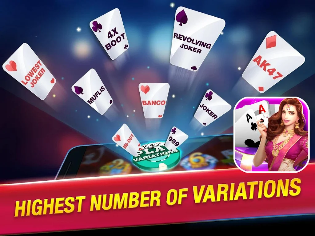 Fun Teen Patti - Indian Poker screenshot 1