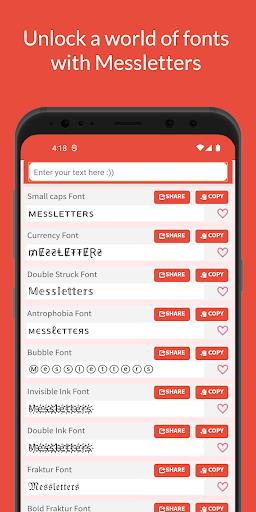 Messletters screenshot 1