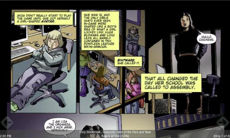 myComics screenshot 2