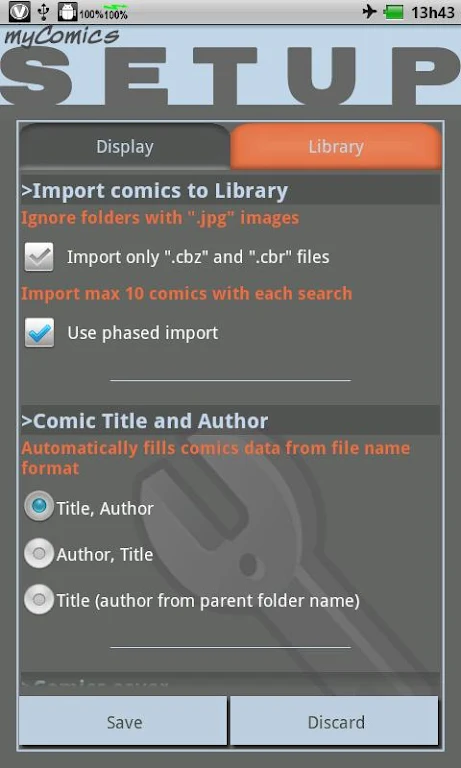 myComics screenshot 4